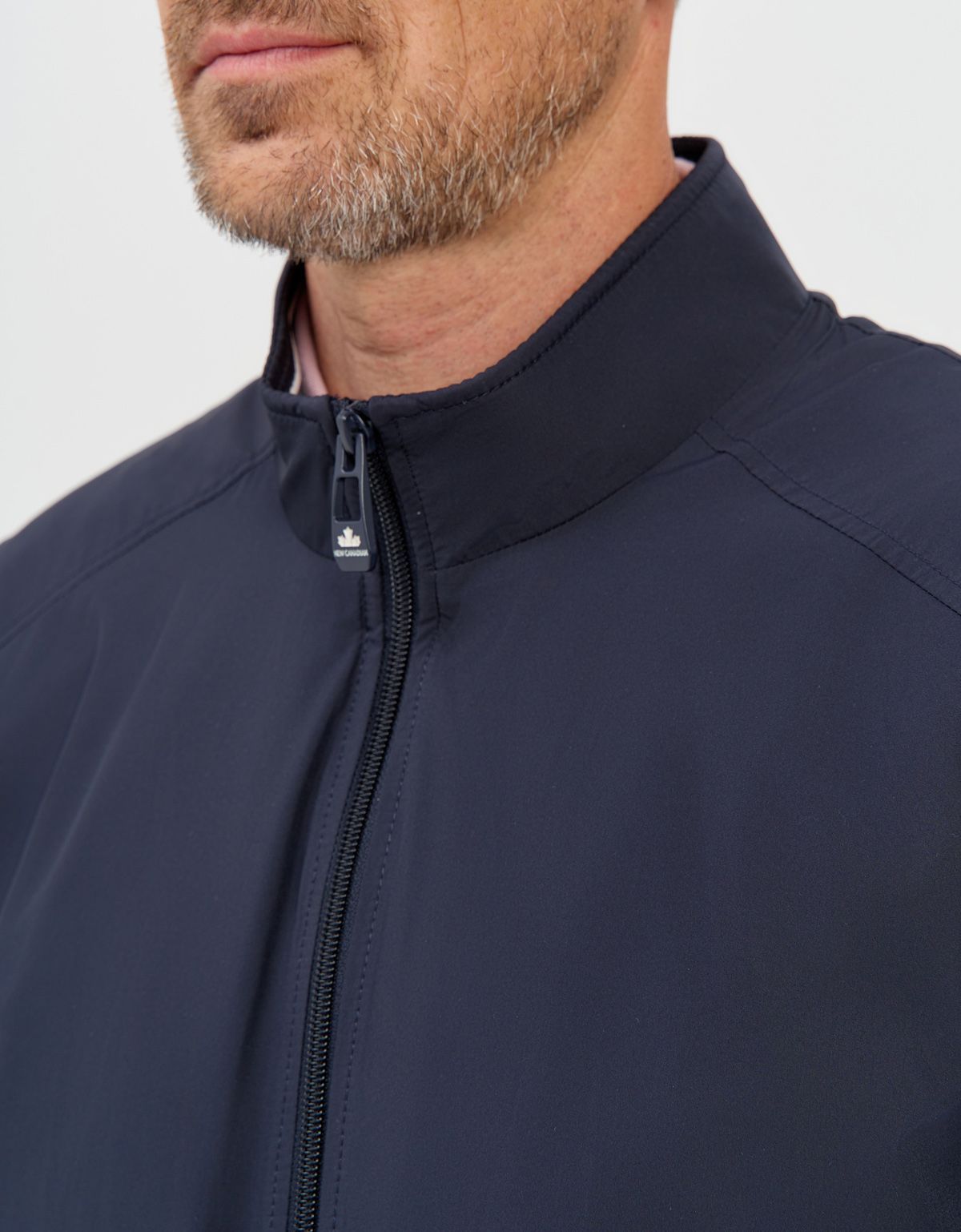 Куртка мужская синяя лёгкая New Canadian | купить в интернет-магазине Olymp-Men