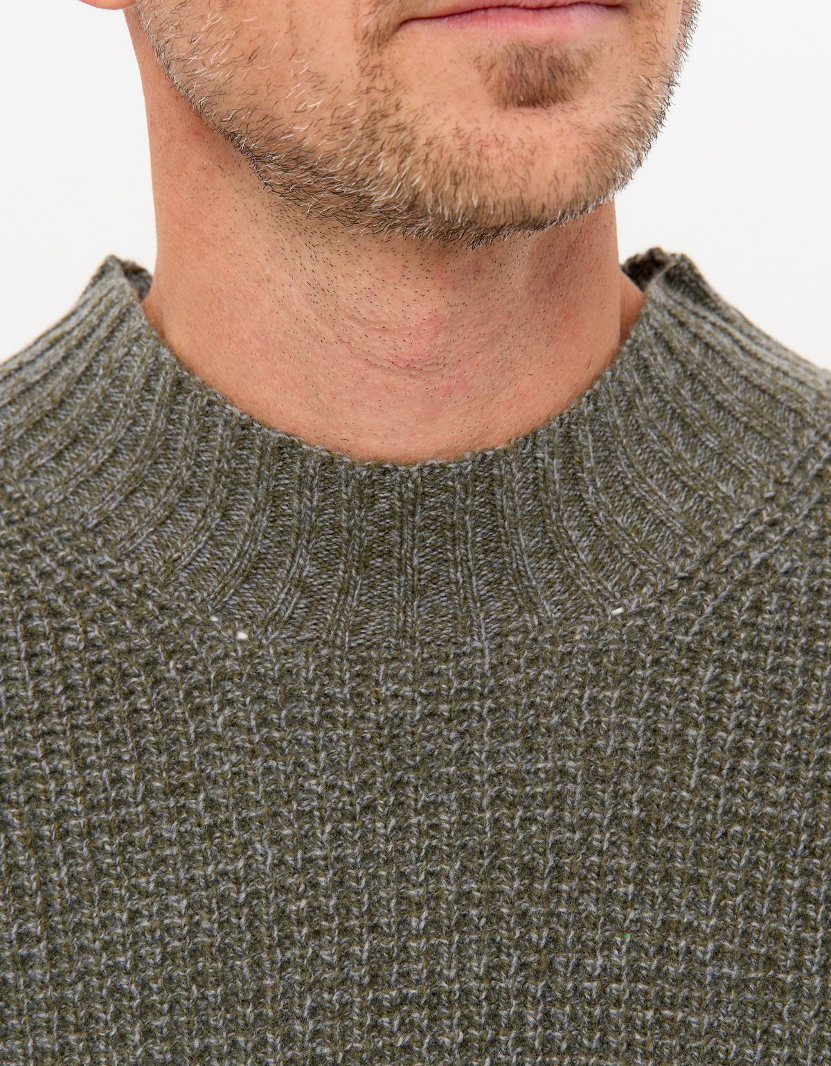 Свитер мужской Signature вязаный с кашемиром | купить в интернет-магазине Olymp-Men