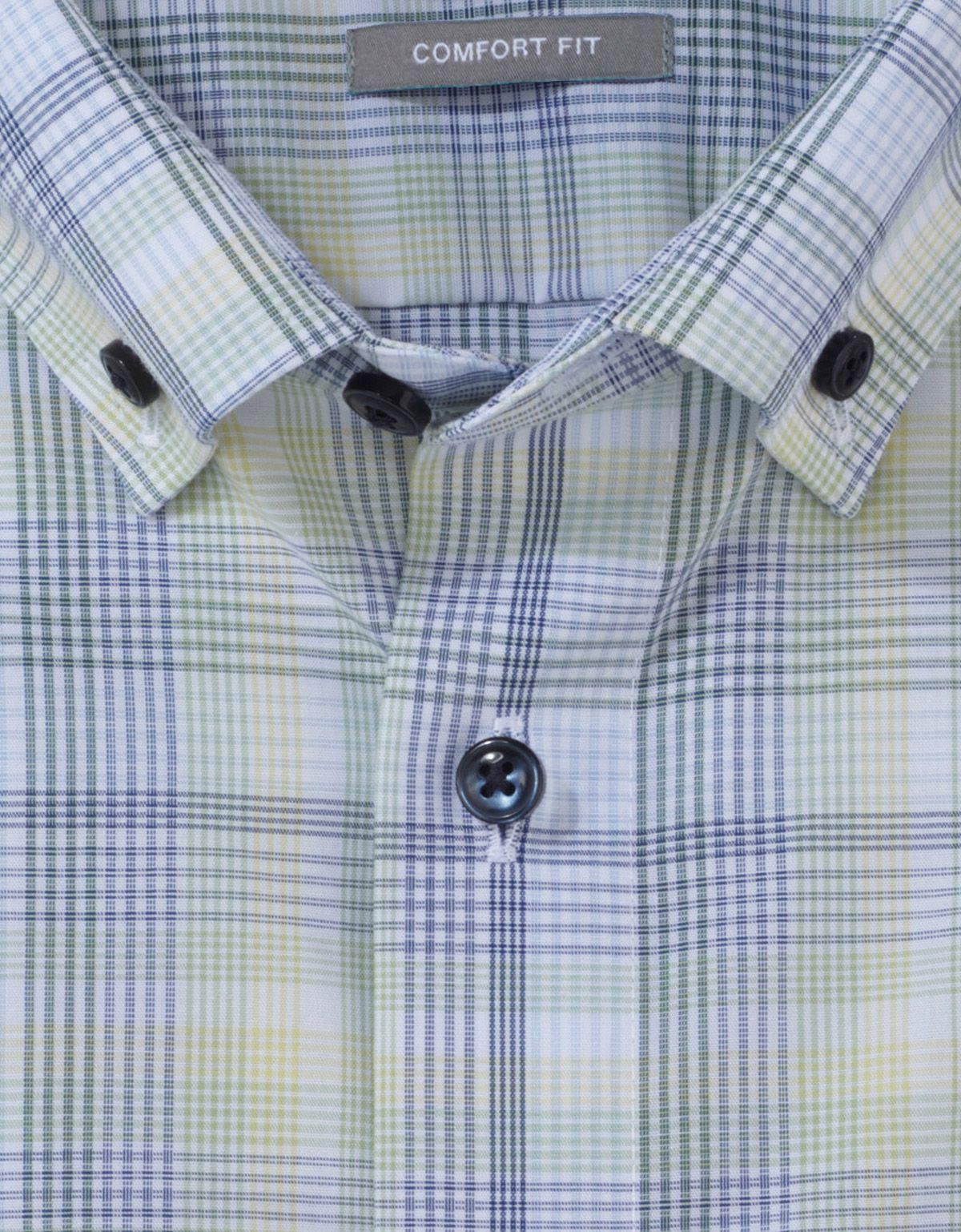 Рубашка мужская с коротким рукавом в клетку OLYMP Luxor, comfort fit