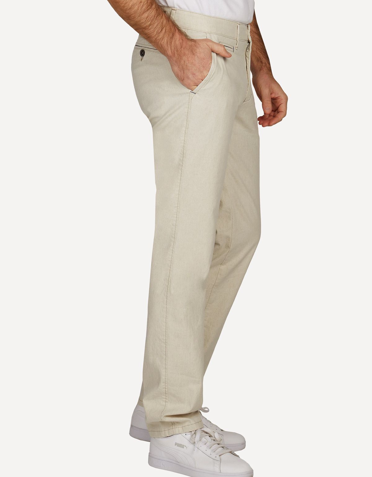 Брюки светлые мужские Club Of Comfort из льна и хлопка | купить в интернет-магазине Olymp-Men