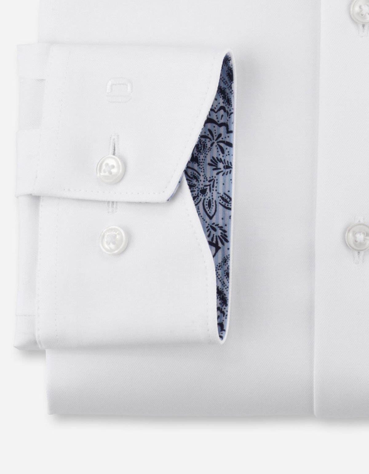 Рубашка белая OLYMP Luxor, modern fit, климат-контроль, рост >186 | купить в интернет-магазине Olymp-Men