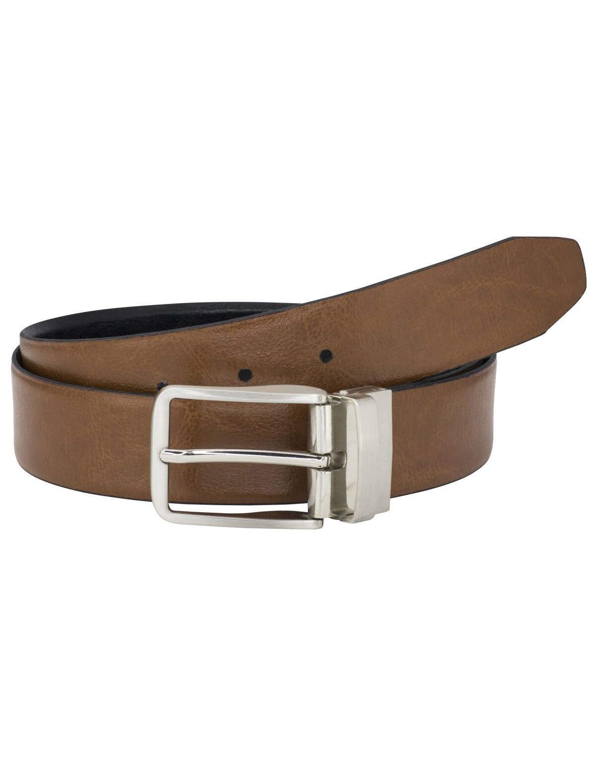 Ремень Lindenmann двухсторонний с реверсивной пряжкой мужские | купить в интернет-магазине Olymp-Men