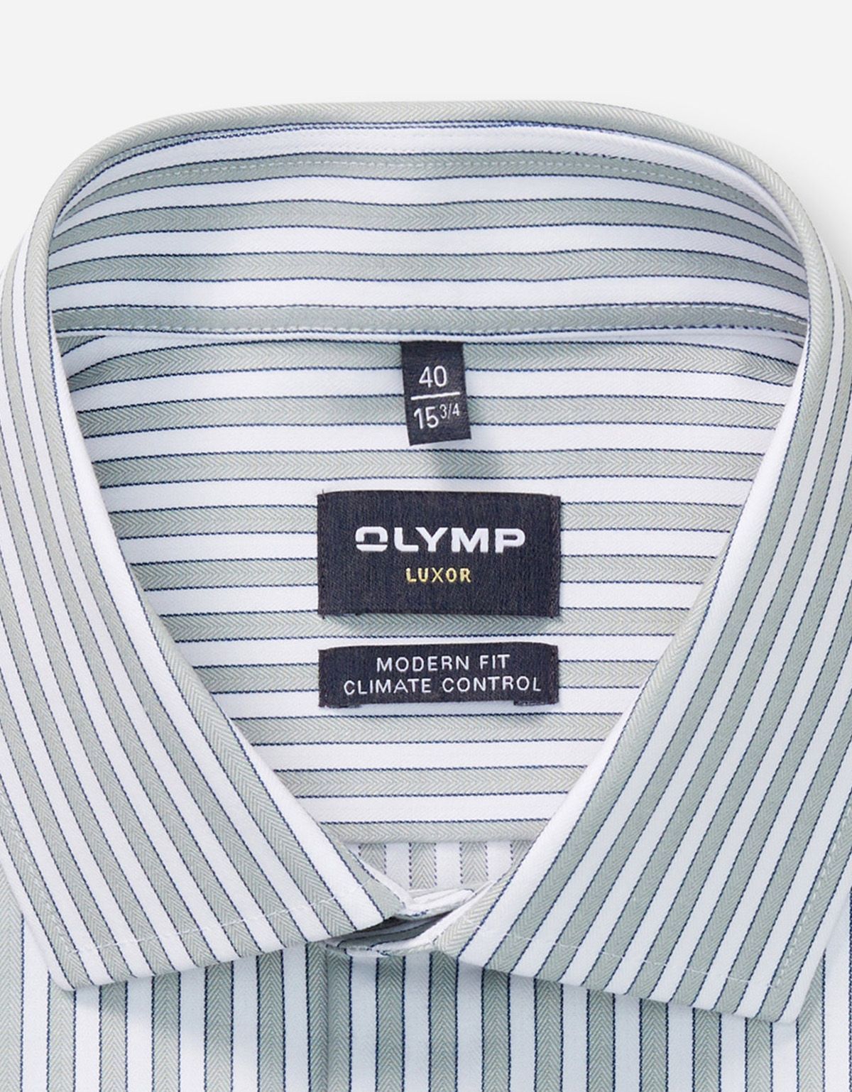 Рубашка мужская в полоску климат-контроль OLYMP Luxor, modern fit | купить в интернет-магазине Olymp-Men
