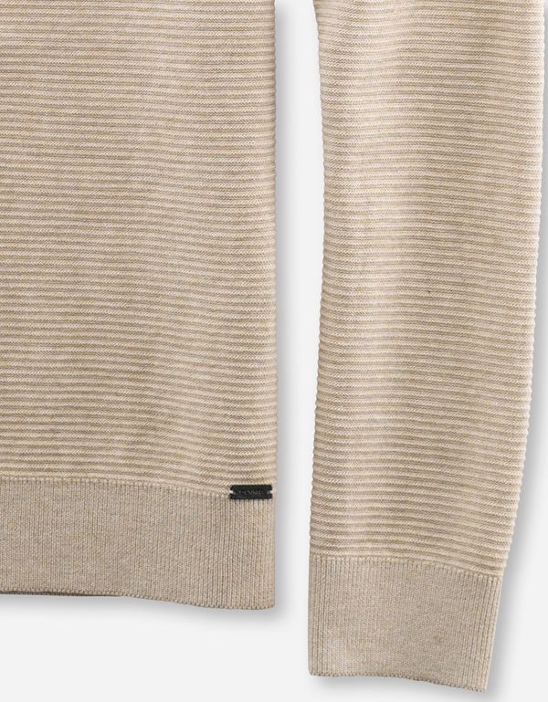 Джемпер  мужской бежевый, modern fit | интернет-магазин Olymp-Men