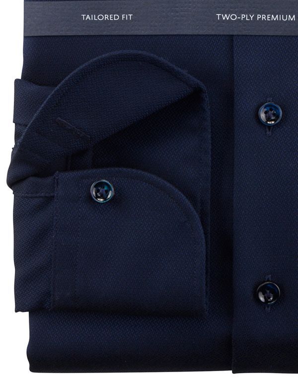 Рубашка классическая Signature, на рост выше 186, фактурная ткань