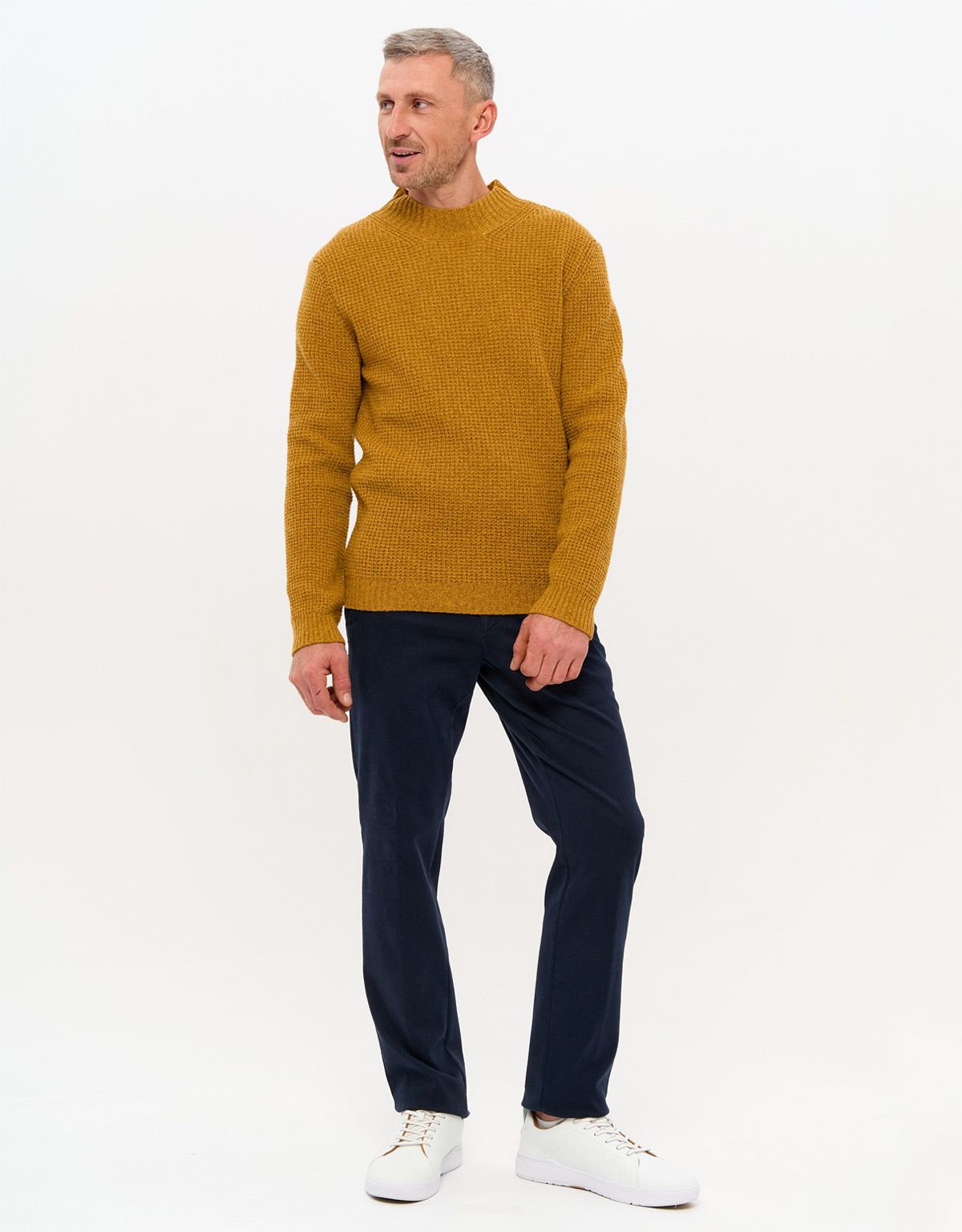 Свитер мужской Signature вязаный с кашемиром | купить в интернет-магазине Olymp-Men