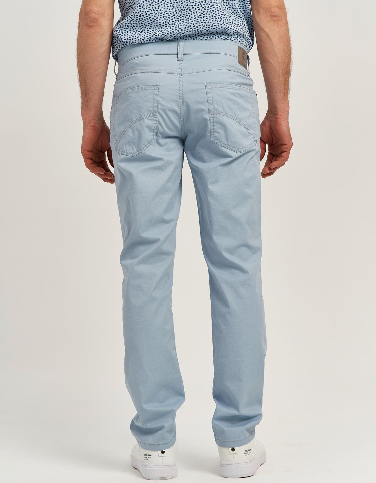 Брюки голубые мужские Club Of Comfort хлопковые | купить в интернет-магазине Olymp-Men