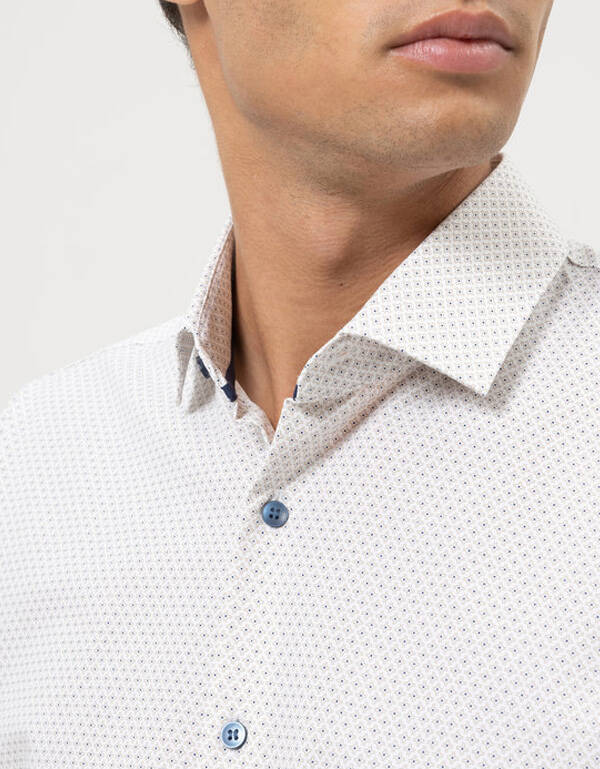 Рубашка OLYMP 24/7, супер слим, высокий рост, артикул 25443922