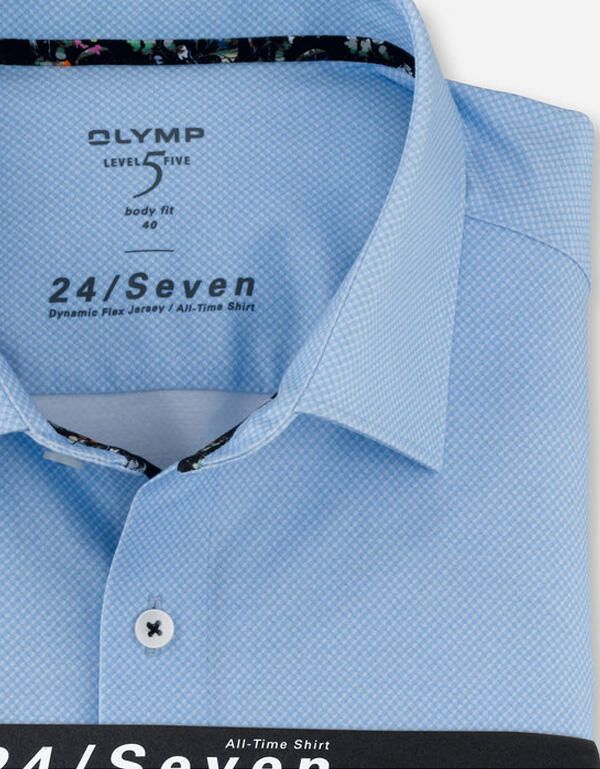 Трикотажная сорочка Olymp 24/7, body fit | купить в интернет-магазине Olymp-Men