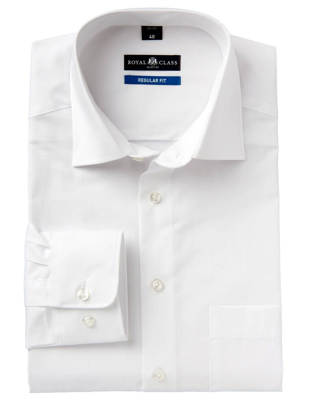 Белые мужские рубашки Royal Class, прямые, 2 шт. | купить в интернет-магазине Olymp-Men