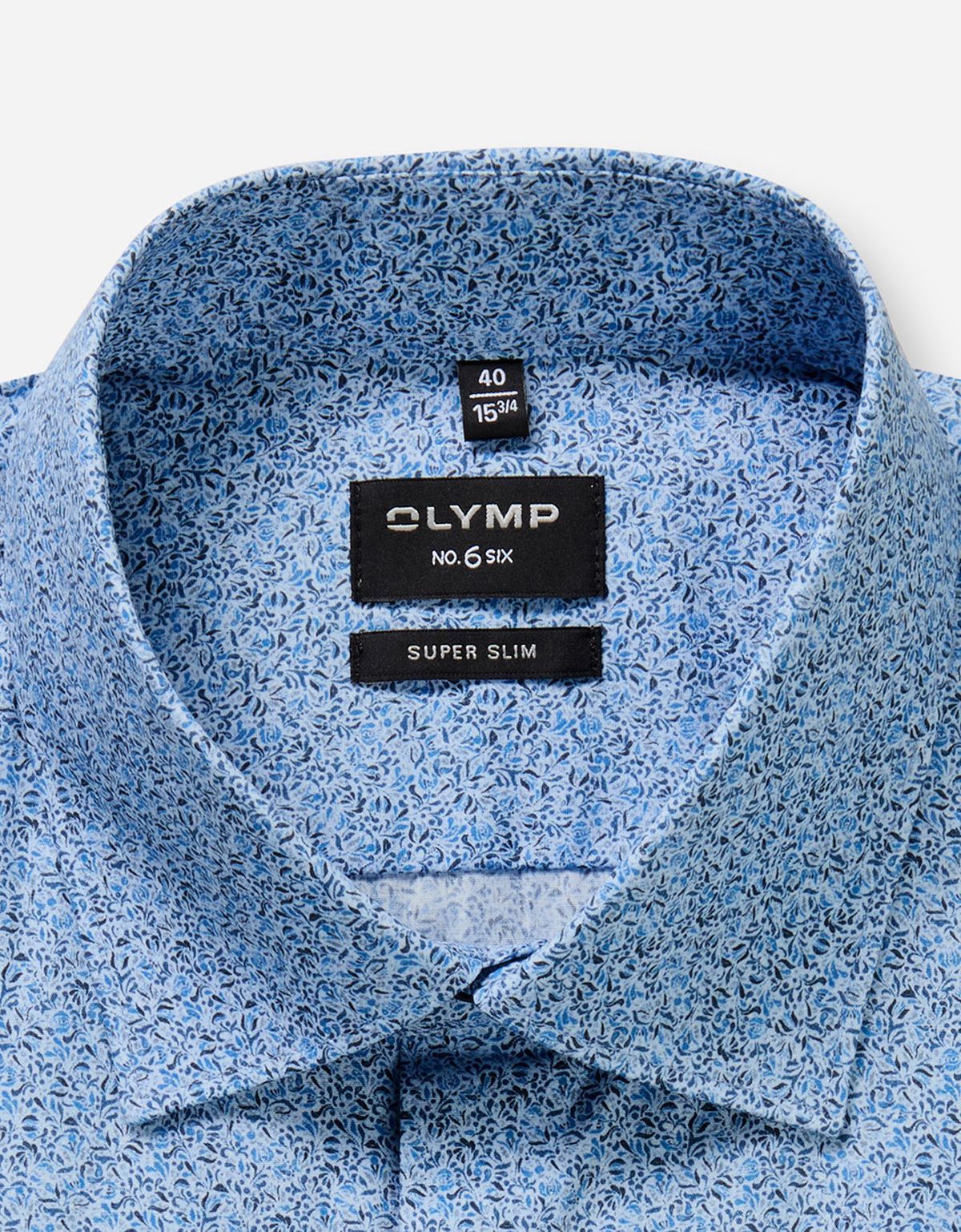 Рубашка с цветочным принтом Olymp, супер слим | купить в интернет-магазине Olymp-Men