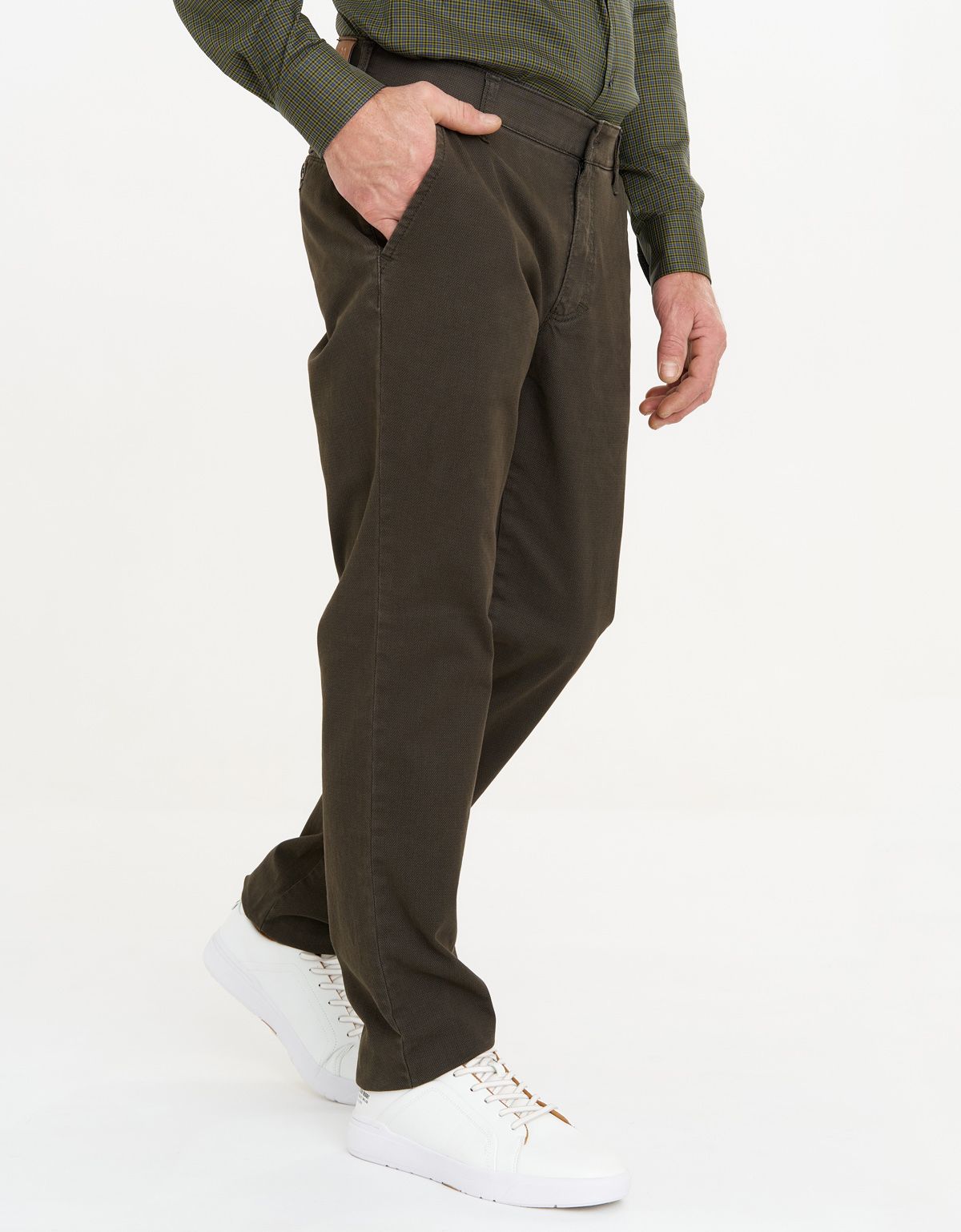 Брюки мужские зелёные хлопковые Club Of Comfort | купить в интернет-магазине Olymp-Men