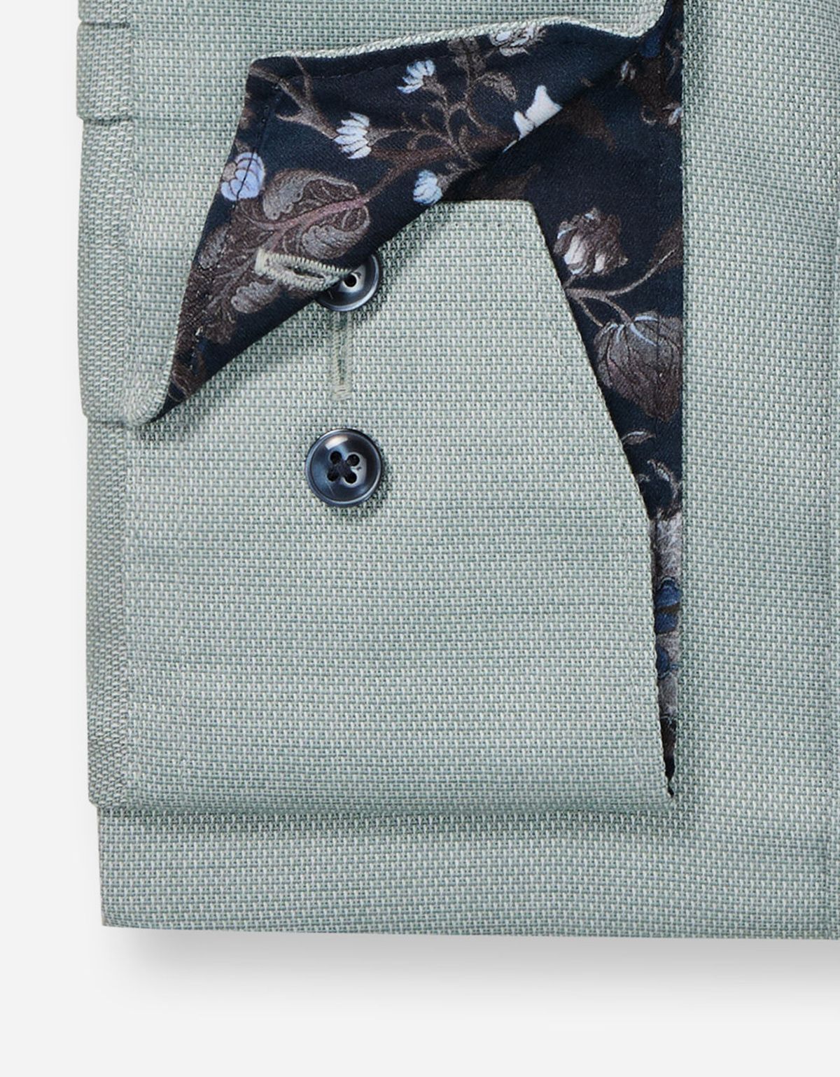 Рубашка классическая зелёная Olymp Luxor Big, прямой крой | купить в интернет-магазине Olymp-Men