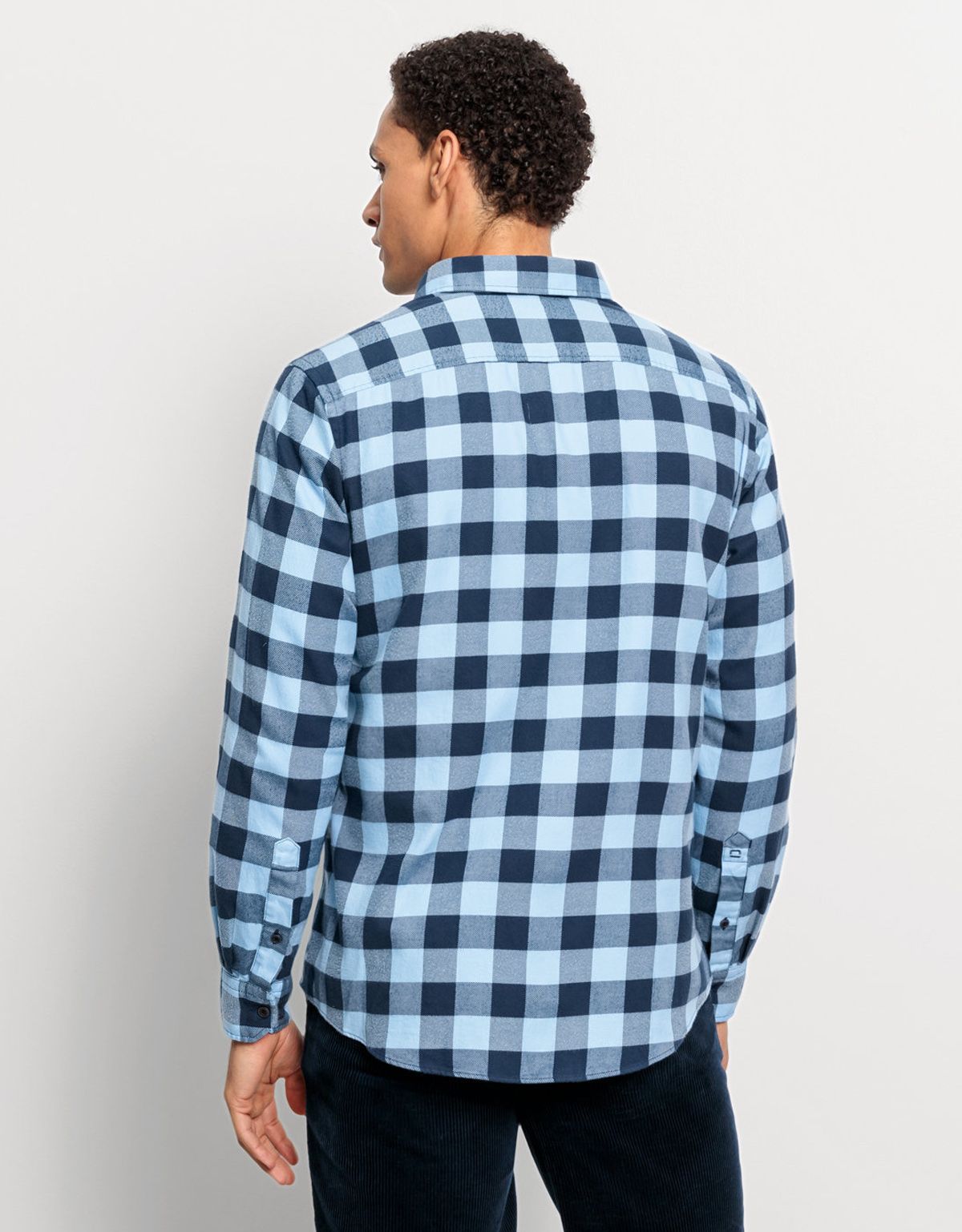 Рубашка фланелевая в клетку Olymp Casual | купить в интернет-магазине Olymp-Men