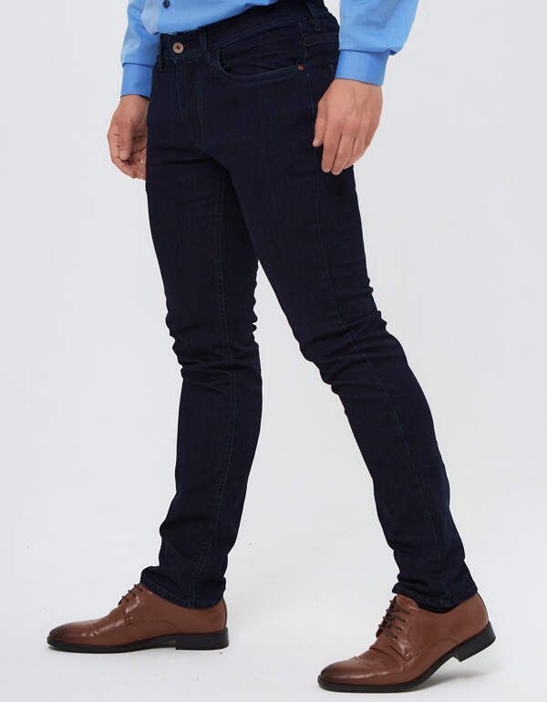 Джинсы синие мужские Hattric, slim fit | купить в интернет-магазине Olymp-Men
