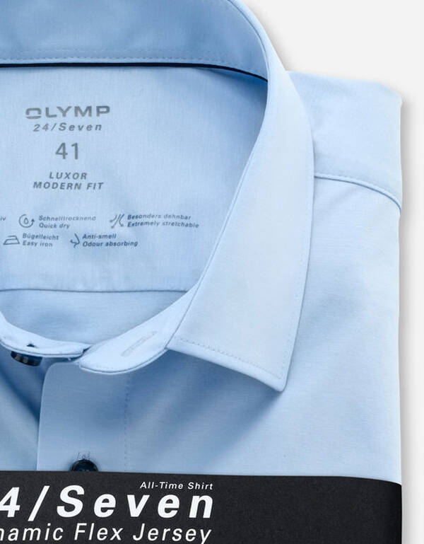 Рубашка трикотажная мужская OLYMP 24/7, modern fit | купить в интернет-магазине Olymp-Men