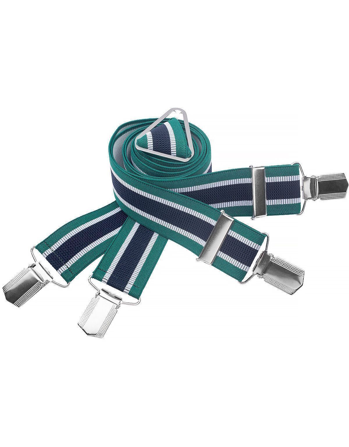 Подтяжки зелёные в полоску | купить в интернет-магазине Olymp-Men