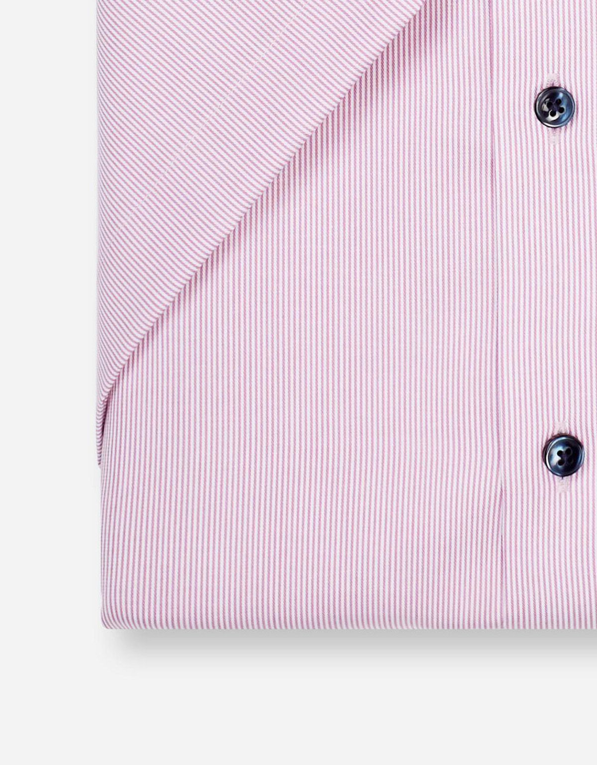 Сорочка классическая в розовую полоску Olymp, прямой крой