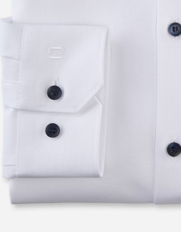 Рубашка мужская белая OLYMP 24/7 супер слим, артикул 07546400