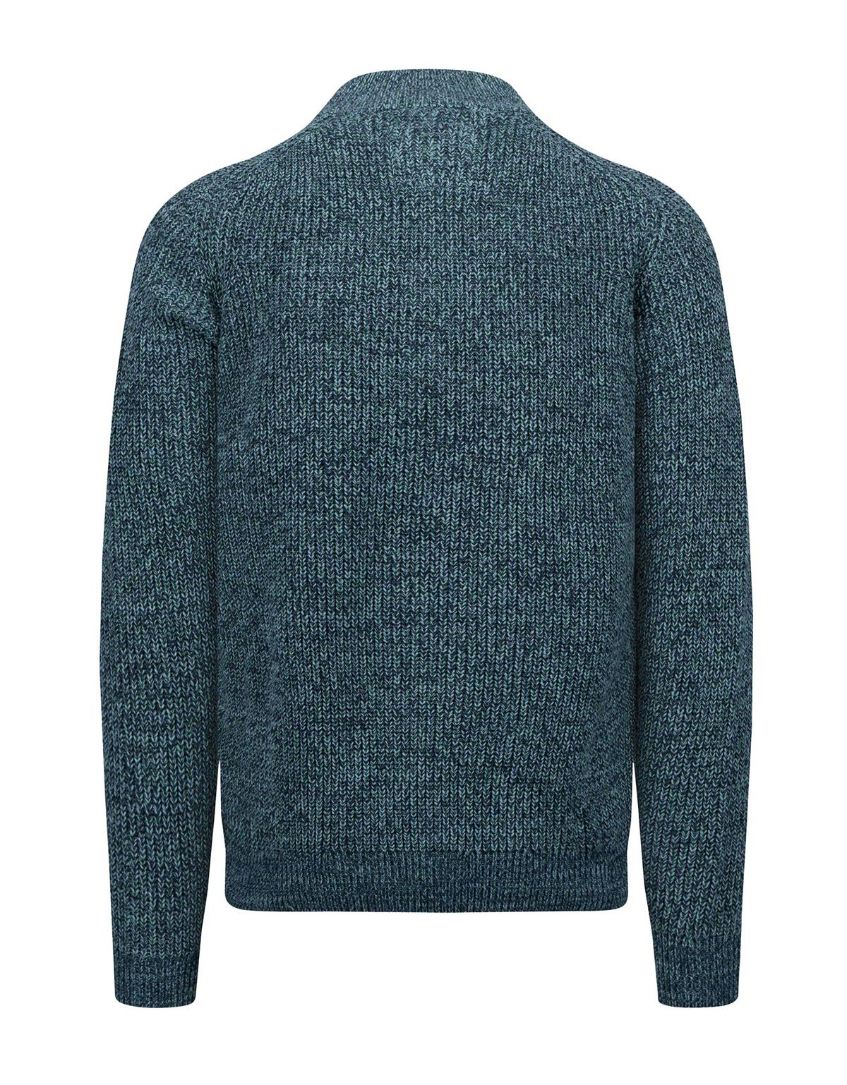 Свитер на молнии меланжевый Fynch-Hatton | купить в интернет-магазине Olymp-Men