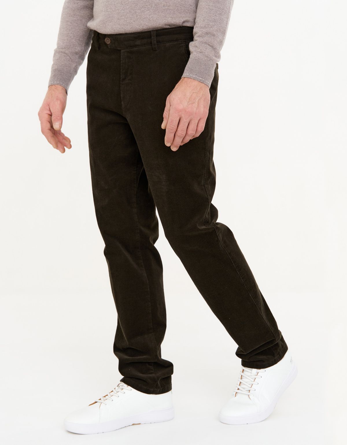 Брюки вельветовые коричневые w.Wegener | купить в интернет-магазине Olymp-Men