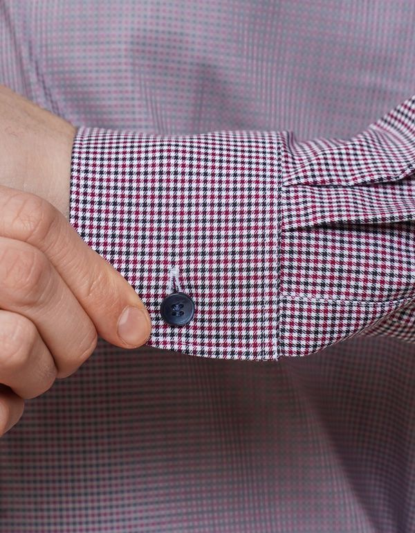 Рубашка классическая OLYMP в клетку, body fit | купить в интернет-магазине Olymp-Men