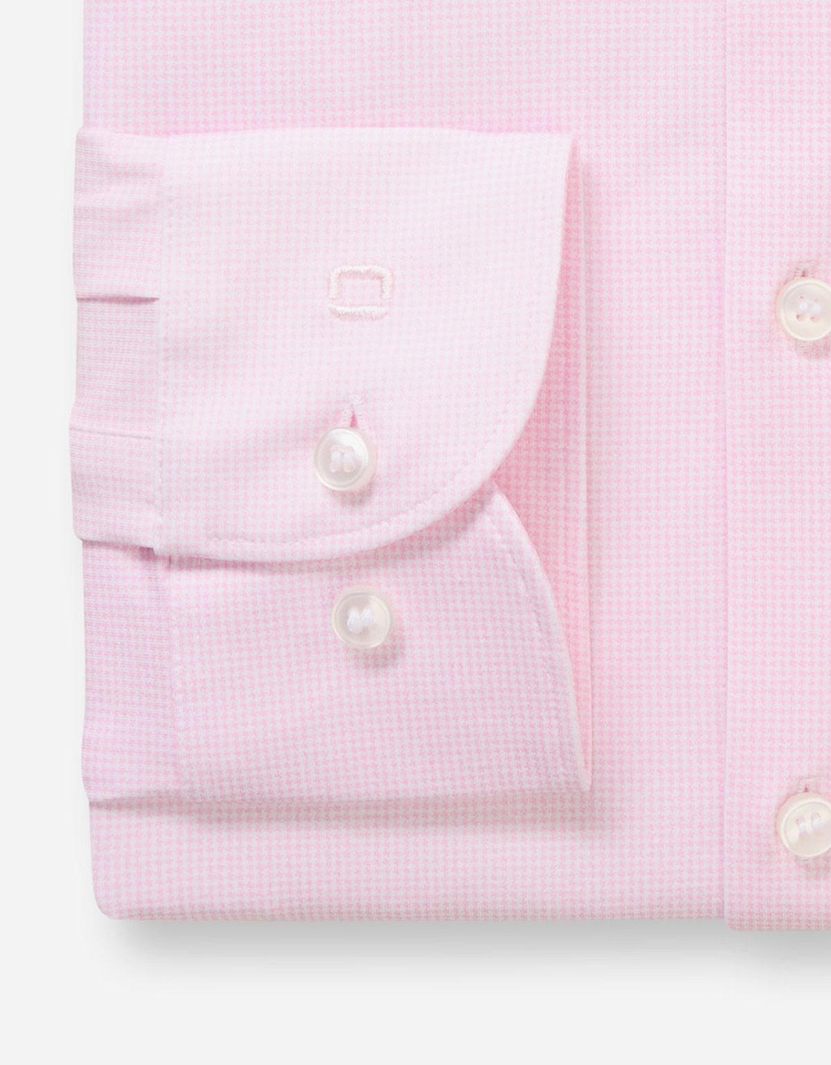 Рубашка трикотажная розовая клетка Olymp, body fit | купить в интернет-магазине Olymp-Men