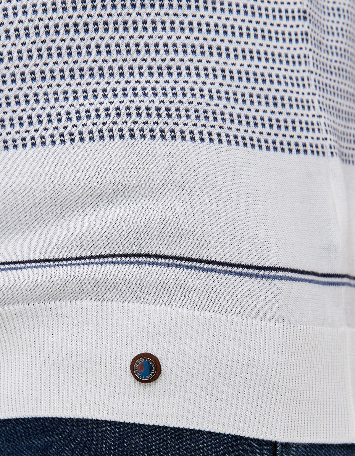 Поло мужское с рисунком на пуговицах Gtatude | купить в интернет-магазине Olymp-Men