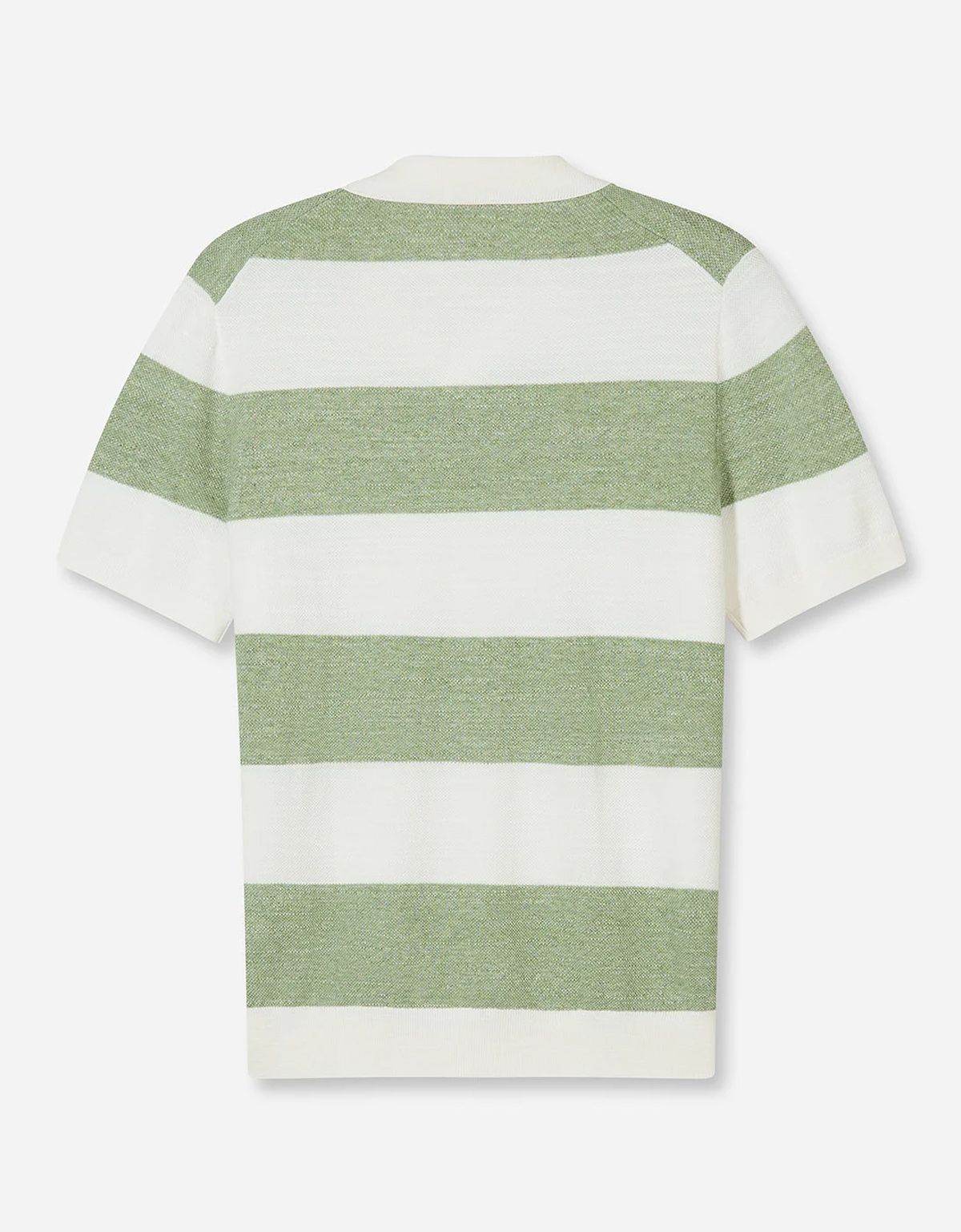 Поло мужское вязанное в зелёную полоску Olymp | купить в интернет-магазине Olymp-Men