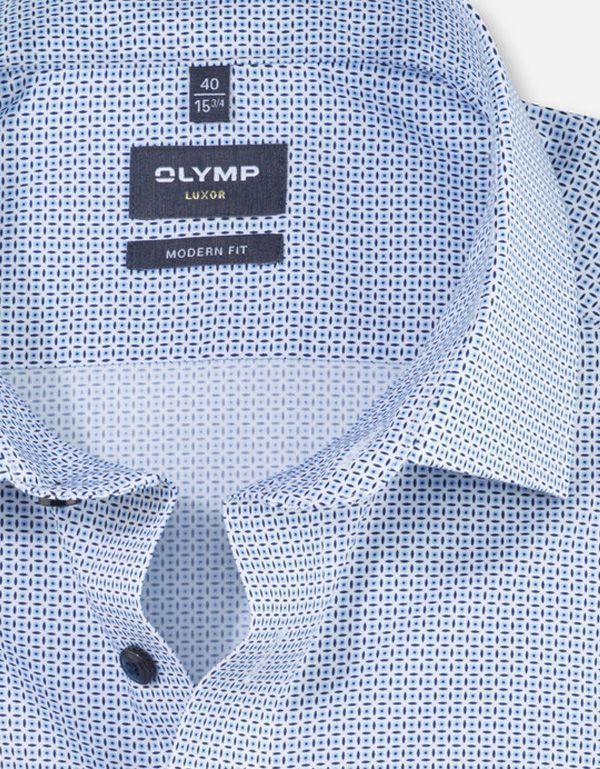 Рубашка мужская классическая OLYMP Luxor, modern fit | купить в интернет-магазине Olymp-Men
