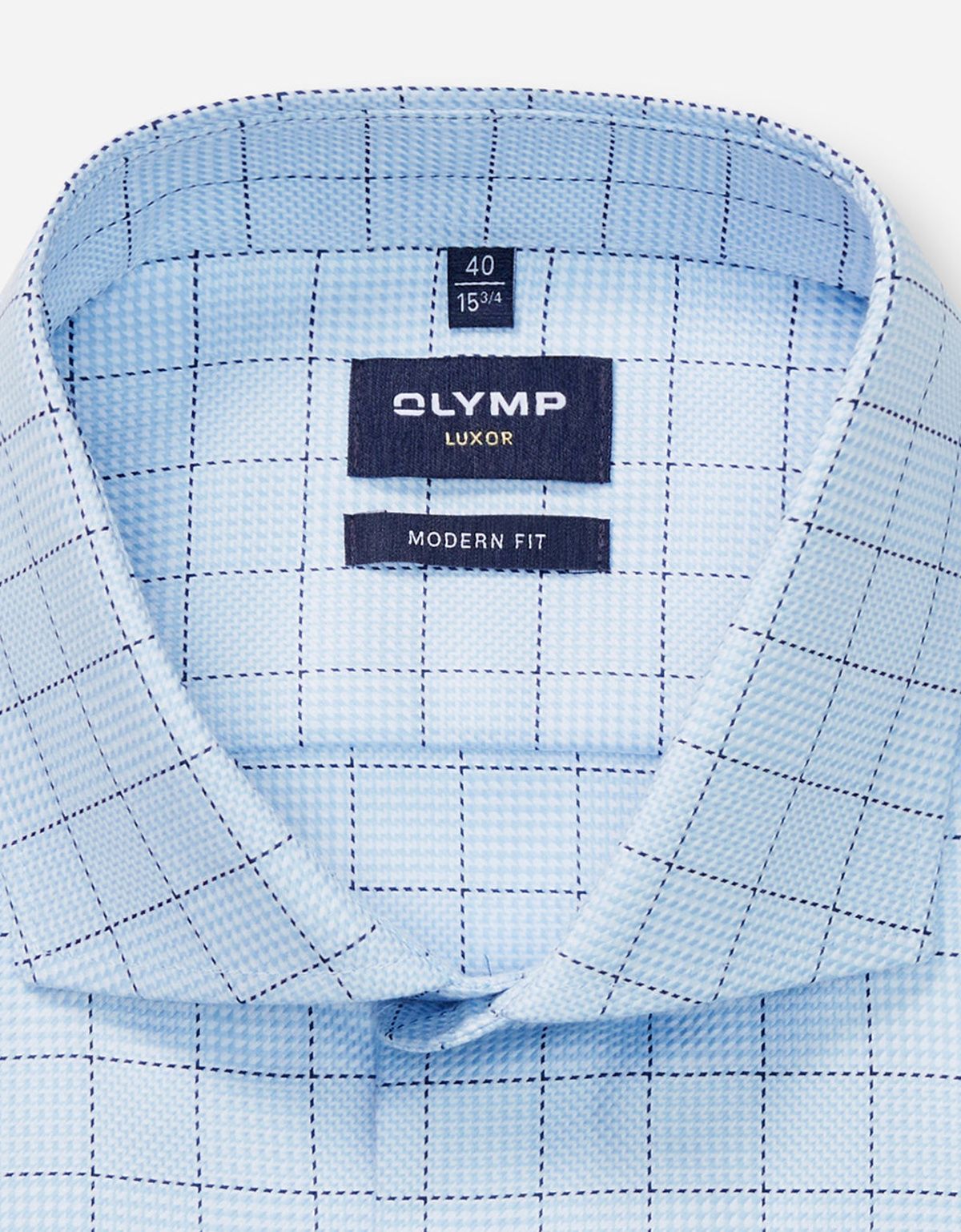 Рубашка классическая в клетку Olymp, modern fit | купить в интернет-магазине Olymp-Men