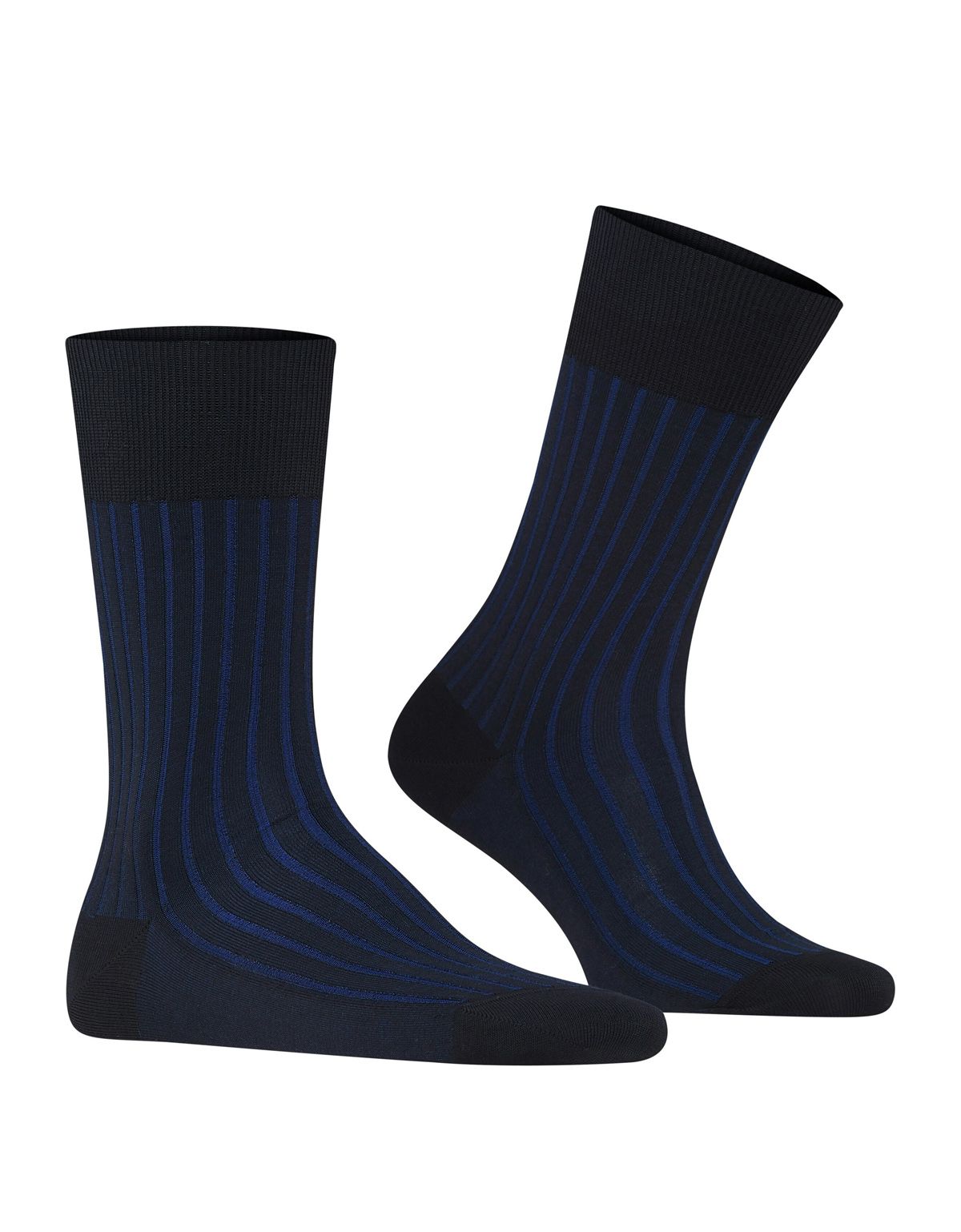 Носки синие в полоску FALKE из мерсеризированного хлопка | купить в интернет-магазине Olymp-Men