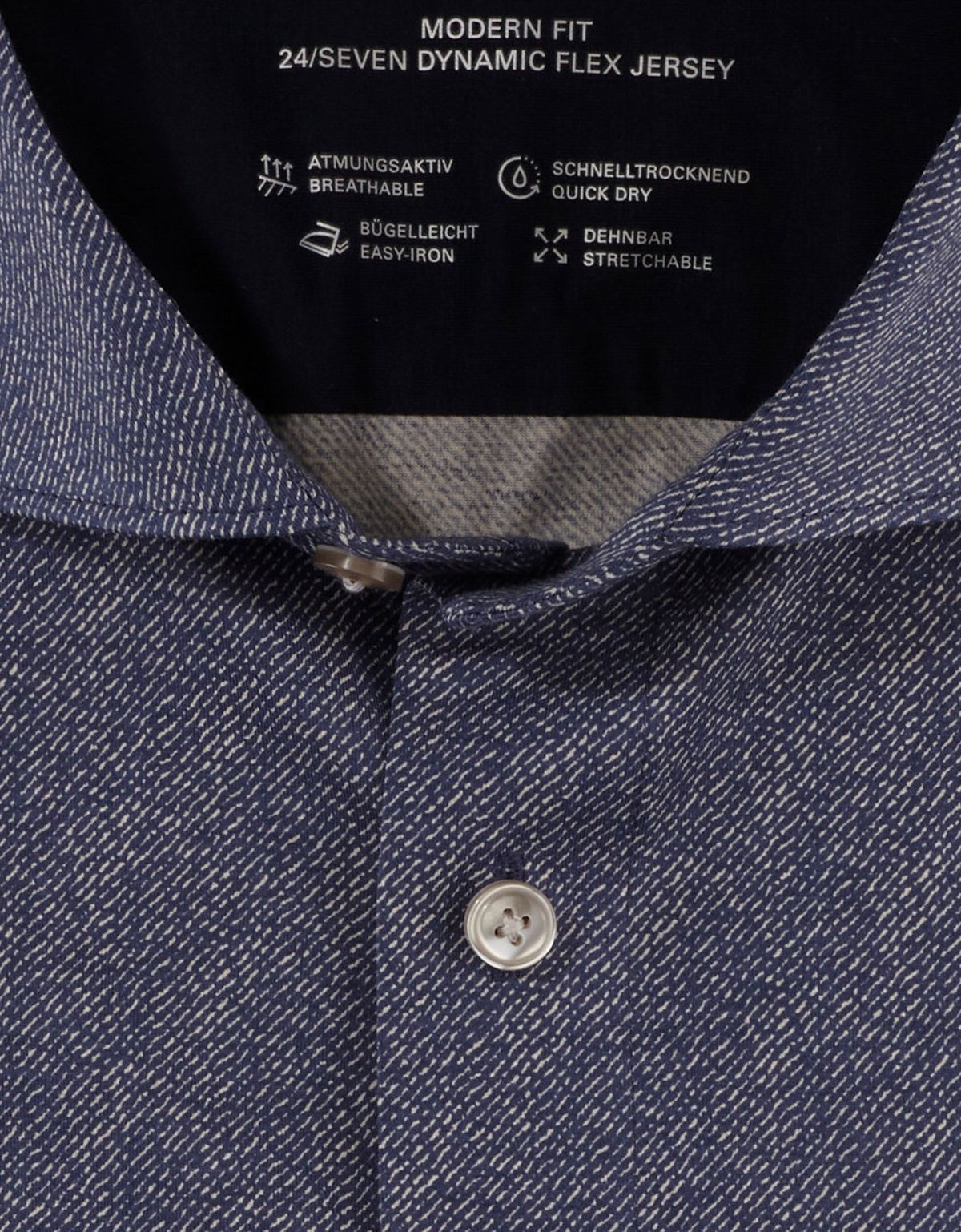 Рубашка трикотажная OLYMP Luxor 24/7, modern fit | купить в интернет-магазине Olymp-Men