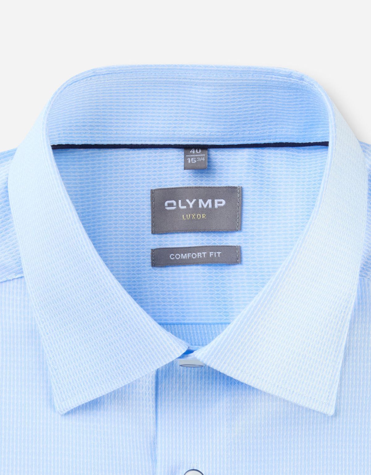 Рубашка мужская однотонная OLYMP Luxor, comfort fit | купить в интернет-магазине Olymp-Men