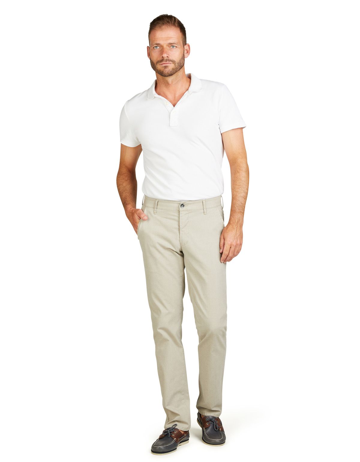 Брюки чинос бежевые мужские Club of Comfort хлопковые | купить в интернет-магазине Olymp-Men