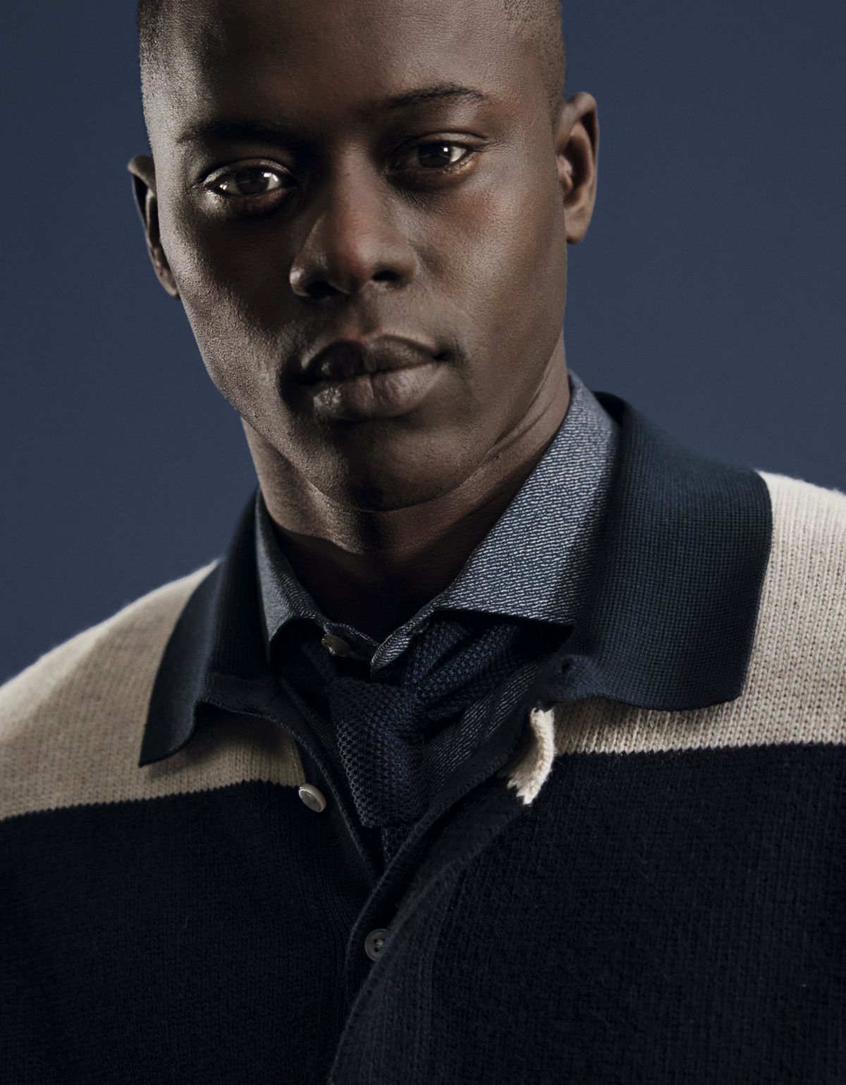 Джемпер мужской в полоску OLYMP | интернет-магазин Olymp-Men