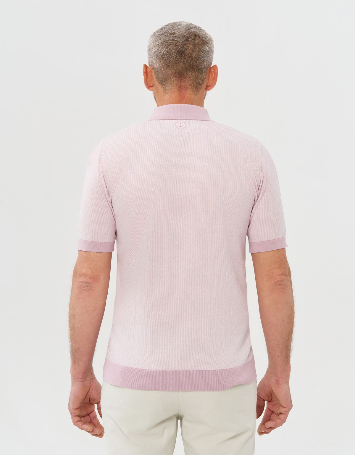 Поло розовое мужское на кнопках Gratude | купить в интернет-магазине Olymp-Men