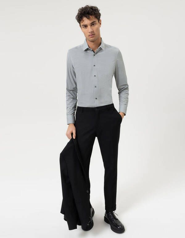 Рубашка трикотажная мужская OLYMP 24/7, супер слим, артикул 25063444