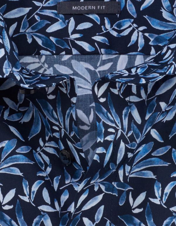 Рубашка мужская с цветочным рисунком OLYMP Luxor, modern fit | купить в интернет-магазине Olymp-Men