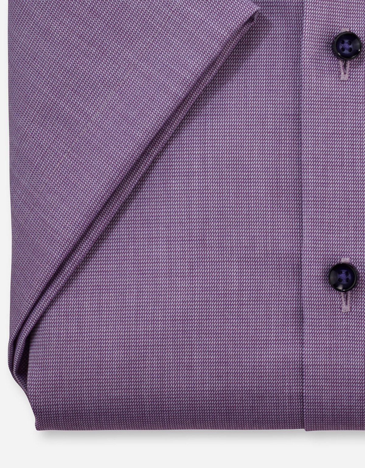 Рубашка мужская фиолетовая с коротким рукавом OLYMP Luxor, modern fit