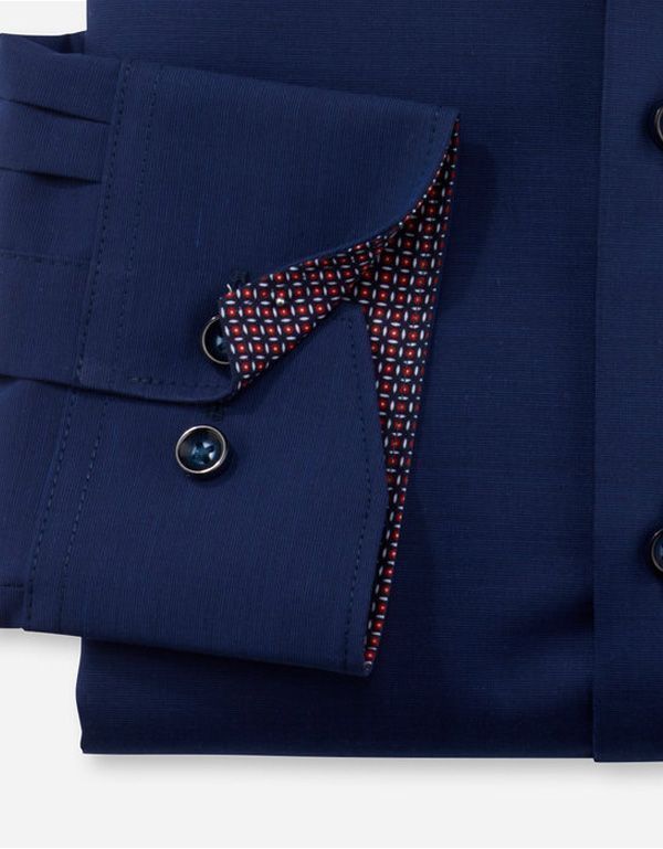 Сорочка классическая мужская OLYMP Luxor, modern fit, фактурная ткань | купить в интернет-магазине Olymp-Men