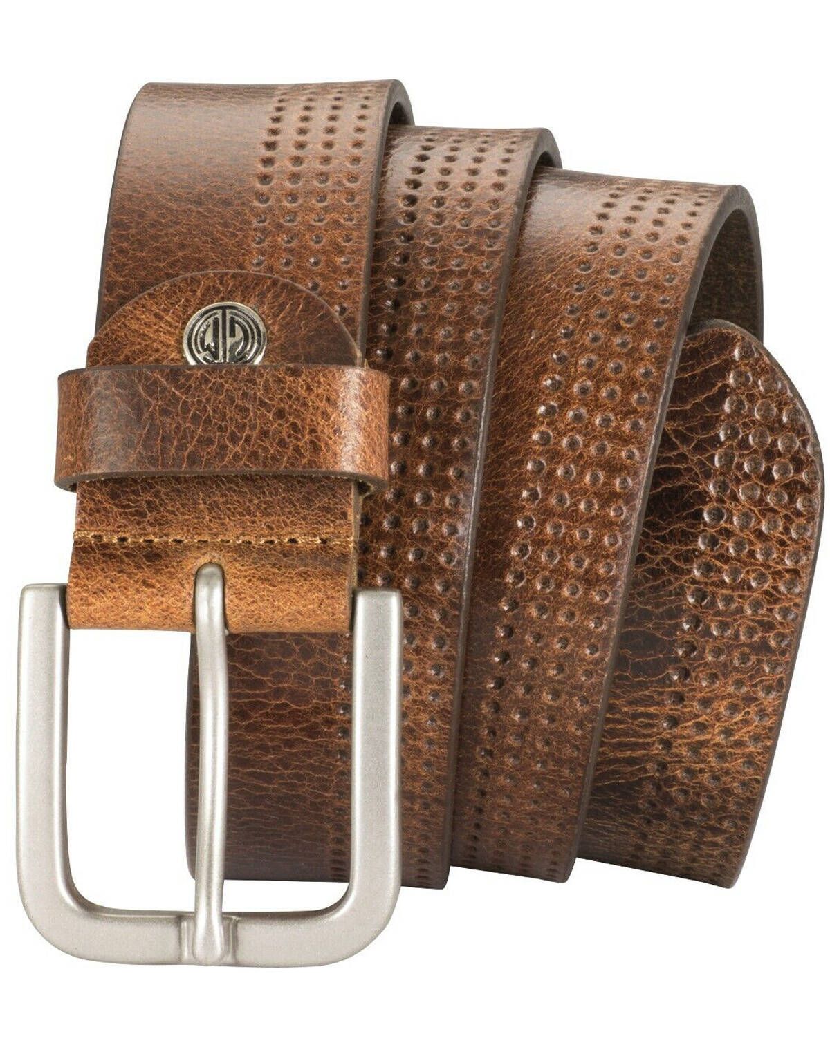 Ремень Lindenmann фактурный под джинсы мужские | купить в интернет-магазине Olymp-Men