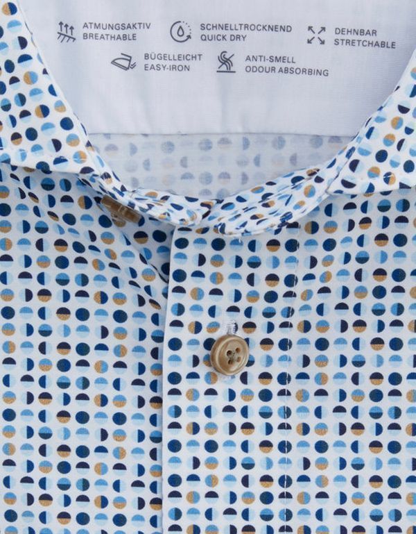 Рубашка трикотажная OLYMP Luxor 24/7, modern fit | купить в интернет-магазине Olymp-Men