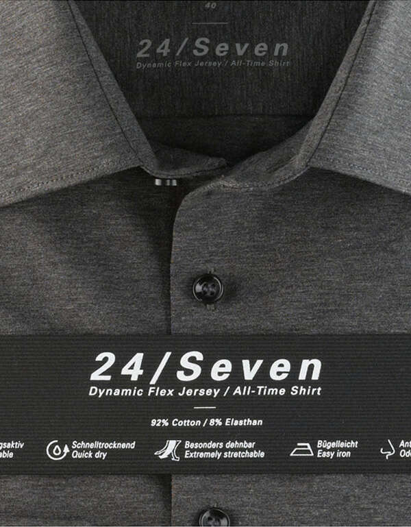 Трикотажная сорочка Olymp 24/7, body fit | купить в интернет-магазине Olymp-Men