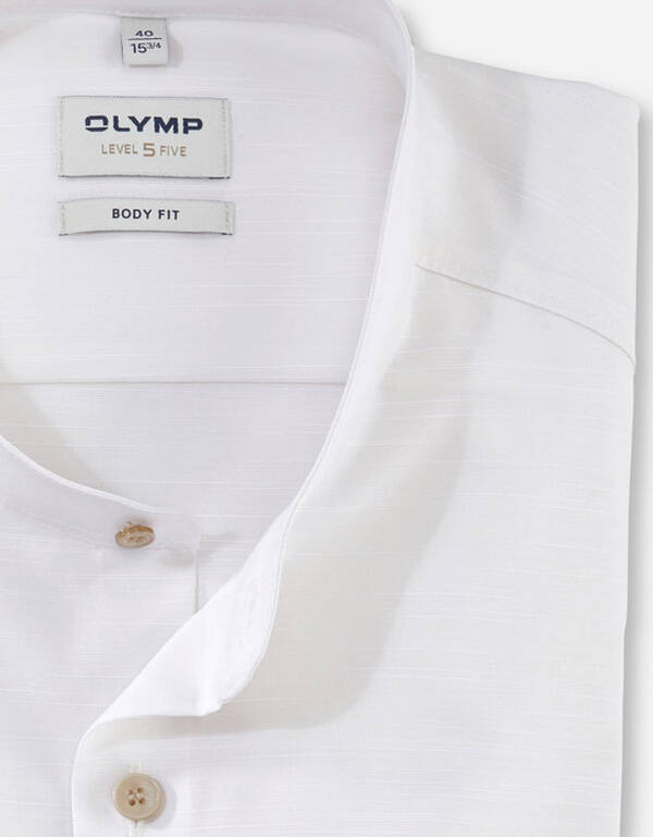 Рубашка мужская OLYMP, body fit, воротник стойка | купить в интернет-магазине Olymp-Men