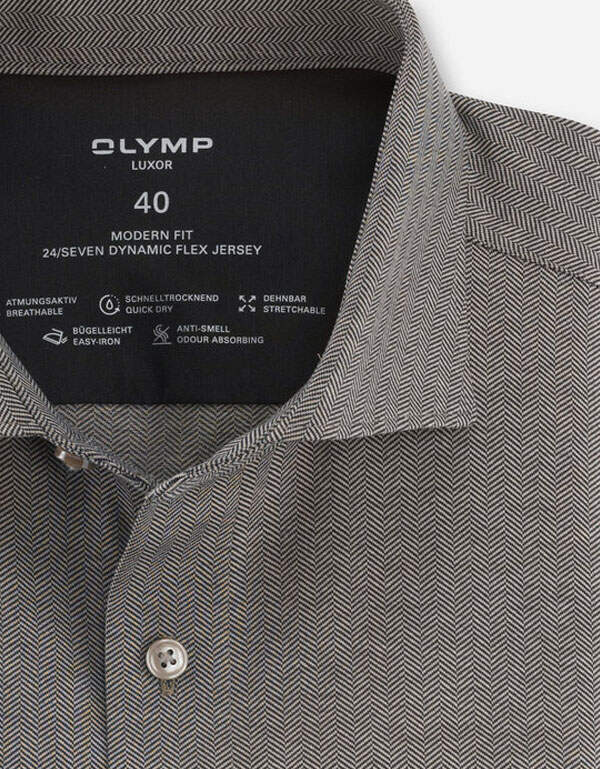 Сорочка мужская OLYMP Luxor MF 24/7 12182422 | купить в интернет-магазине Olymp-Men