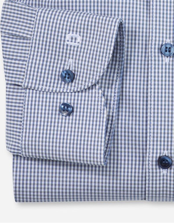 Рубашка мужская в клетку классическая OLYMP, body fit | купить в интернет-магазине Olymp-Men