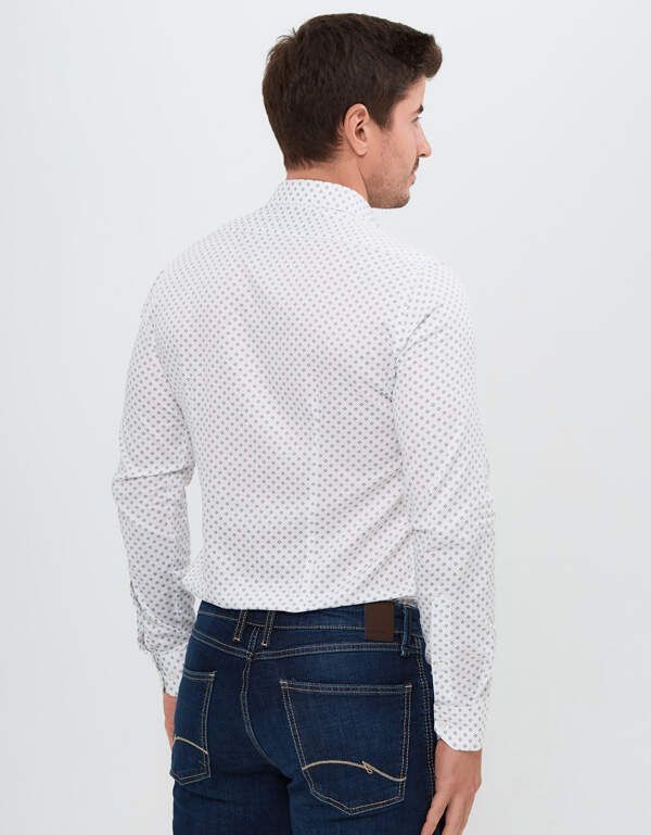 Сорочка мужская PLATIN, slim fit, артикул 1094-100UF-PLT