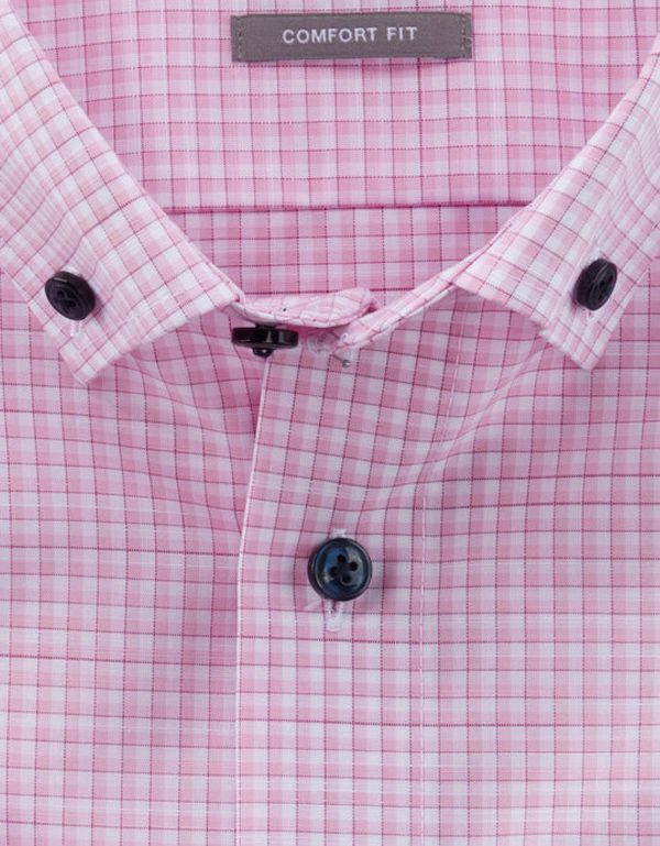 Рубашка мужская в клетку OLYMP Luxor, прямой крой