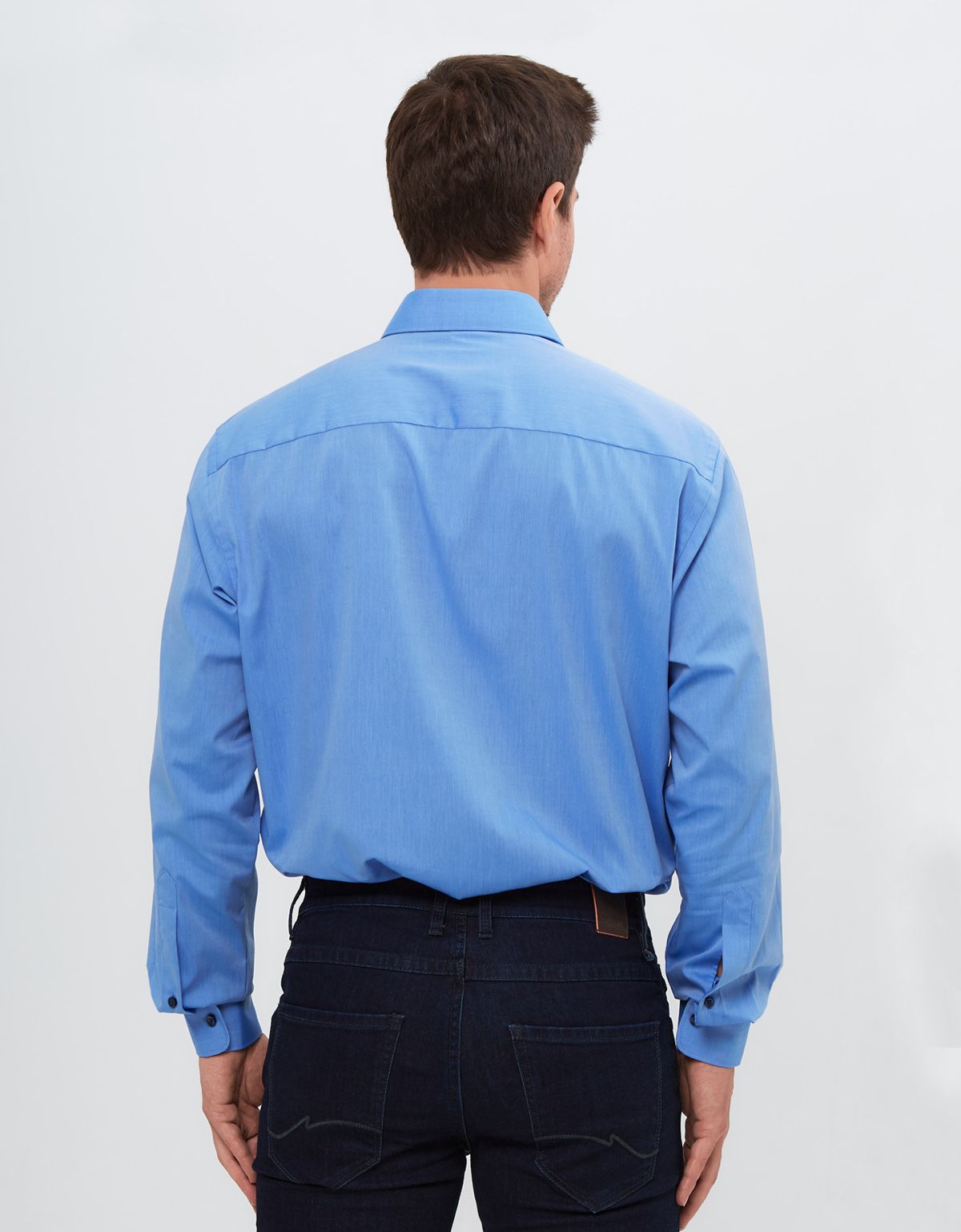 Мужские голубые рубашки Royal Class, прямые, комплект 2 шт. | купить в интернет-магазине Olymp-Men